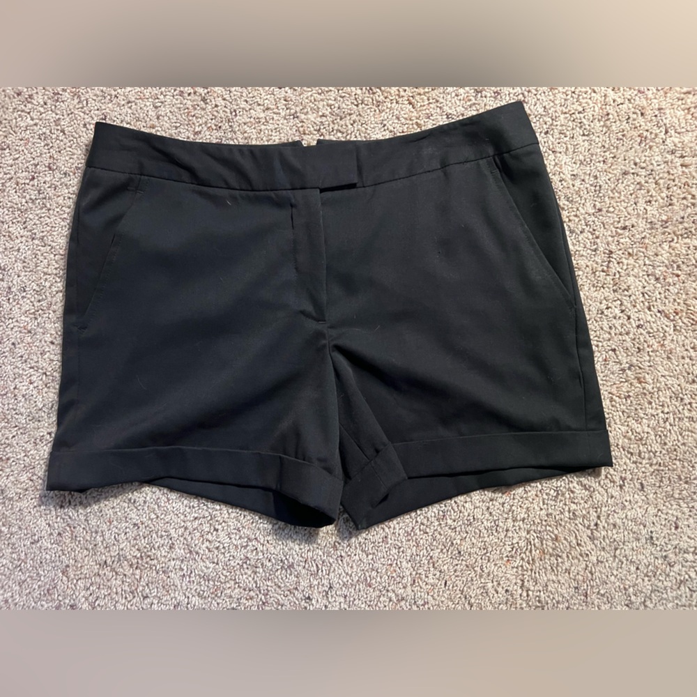 Harve Benard Women's Black High Waist Shorts